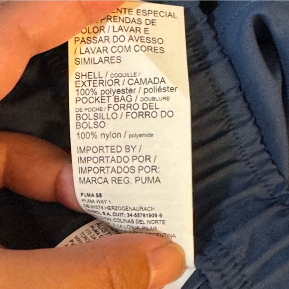 Puma Blue Athletic Shorts with Elastic Waistband
#1133 - Picture 6 of 7